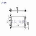 253101y000 Radiateur Kia Picanto TA 1.0L / 1.2L 2011-2017 MT