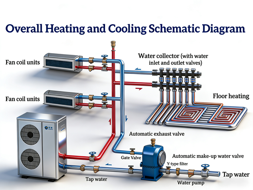 High Efficiency Ultra-low Temp DC Inverter Split System
