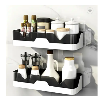 Enhanced Storage Solutions: Bathroom Wall Hangings, Toilet Wall Organizers, and Bathing Table Shelves