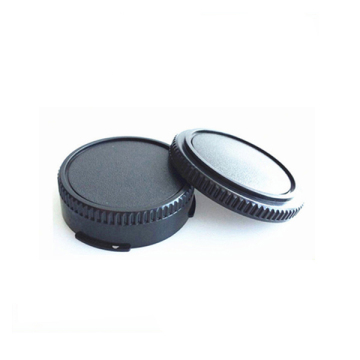 Camera Body Cover + Lens Rear Cover Cap