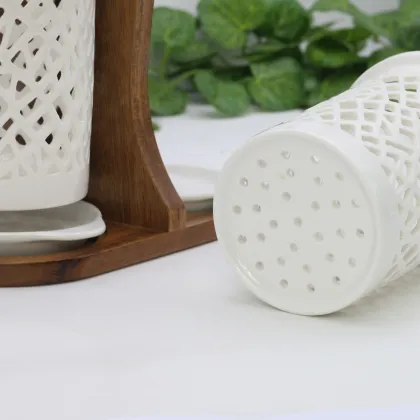 Wooden Kitchen Utensils Set chopsticks kitchenware holder