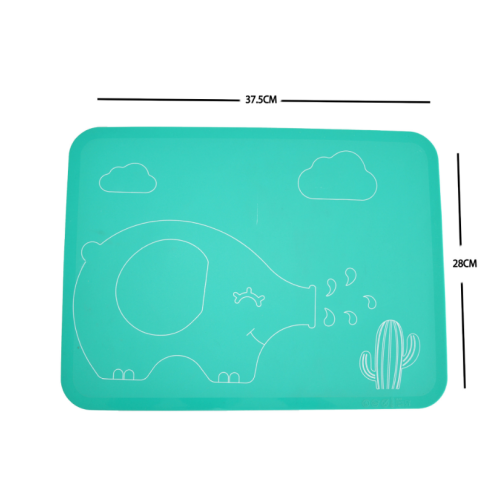 Dishwasher Safe Animals Printed Silicone Placemats