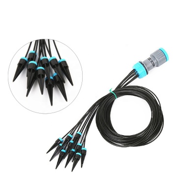 10pcs Micro Irrigation Kit - Adjustable Drip Water-Saving System with Vortex Micro Sprinklers for Gardens