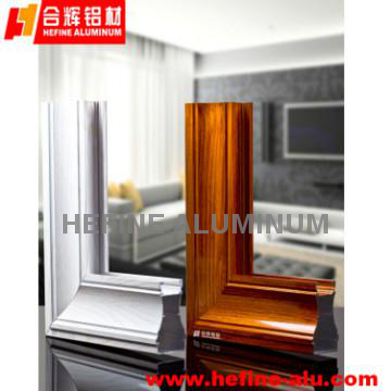 Aluminium profiles for windows and doors