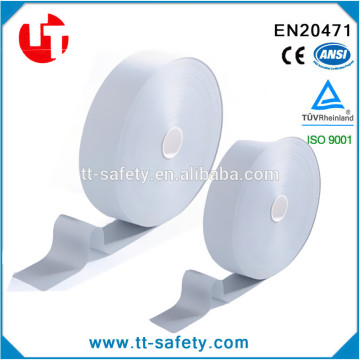 EN471 Class 2 T/C sliver high visibility reflective fabric tape for safety garment