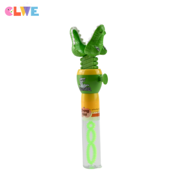 Jouet bubble extensible d&#39;alligator vert