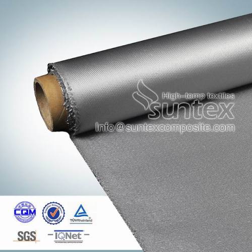 high temp siliconized fiberglass fabrics for pipe insulation