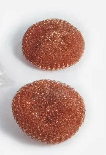 copper mesh scourer /stainless steel scourer /copper scourer