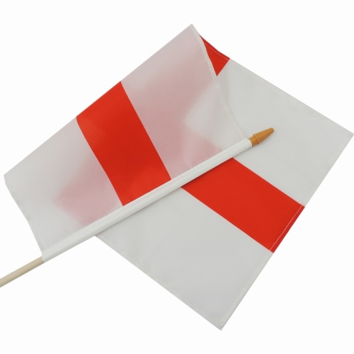 Custom size England national  hand held flag