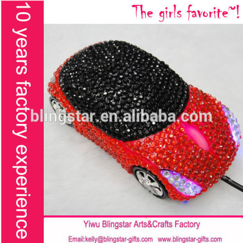 Mouse,Rhinestone mouse, Diamond mouse,Jeweled Mouse,crystal mouse,car mouse