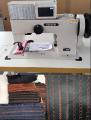 Máquina de costura decorativa para estofados em couro