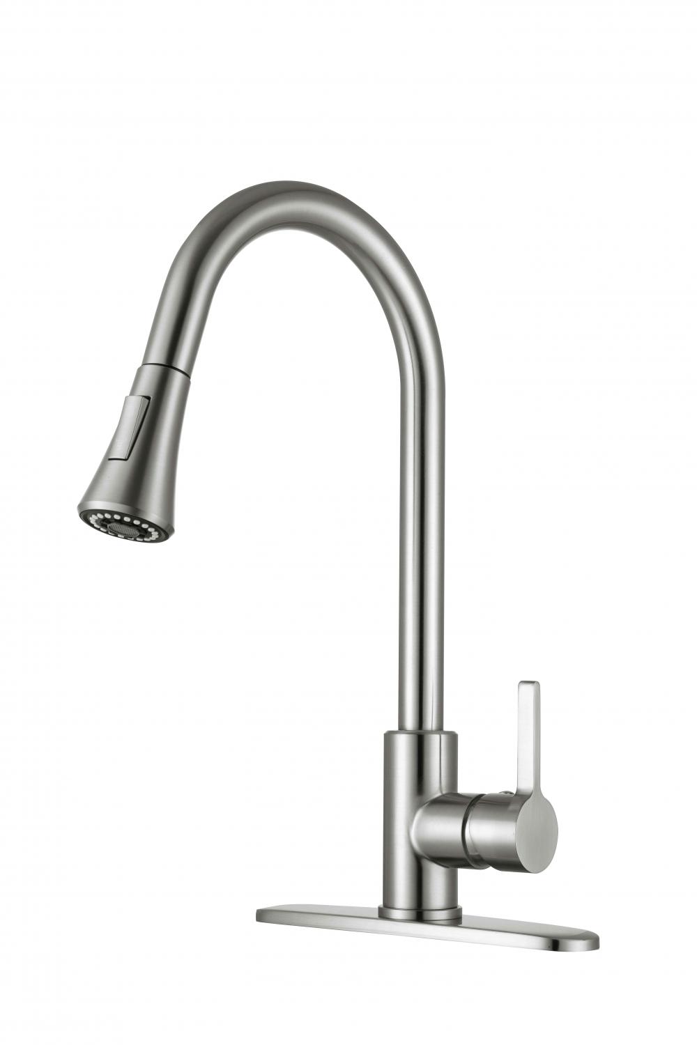 304 Stainless Steel Household Pull Down Kitchen Faucet