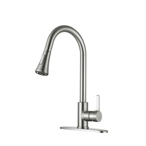 304 Stainless Steel Household Pull Down Kitchen Faucet