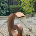 Style Corten Steel Water Fountain