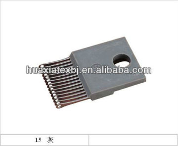 Plastic guide blocks_15 for crochet machines
