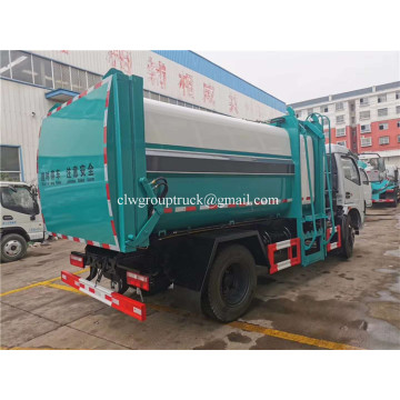 Side Loading Restaurant Waste Refuse Collection Truck