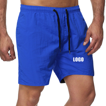 Summer Men's Custom Logo Casual Sports Loose Quick Drying Beach Shorts - 15 Colors Available