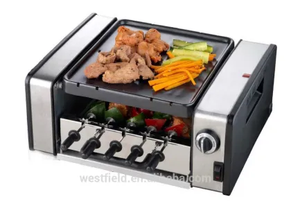 Factory kitchen accessories ABS Indoor Electric Barbecue Grills&bbq smoker