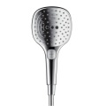 ABS plastic chrome head switched rain shower head spray