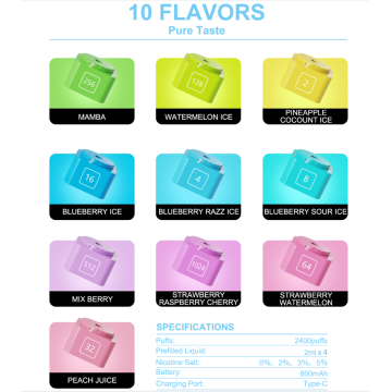 QST IQTE 2400 Puffs Disposable Vape Germany Wholesale