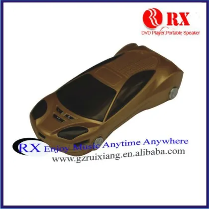 Small Car Shape Mini Speakers with TF Card