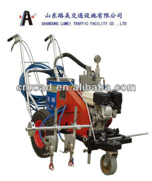 cold spraying hand push road marking equipment