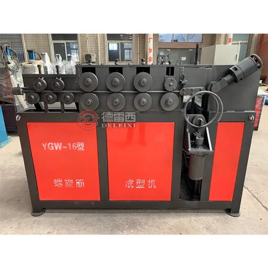 CNC Stainless Steel Wire Spiral Bending and 32mm Rebar Bending Combined Machines