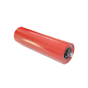 Heavy Duty Conveyor Idler 108mm Dia Steel Tube Troughing Roller