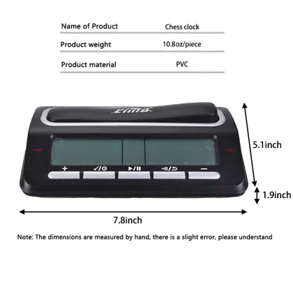 Digital Chess Clock for Delay Chess Timer
