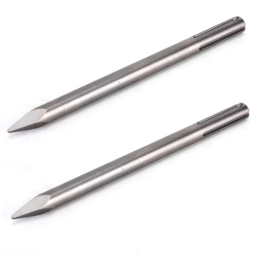 Professional SDS Max Point Head Hammer Chisel Bits for Concrete, Stone Masonry: Tools for Precise Construction and Demolition Work