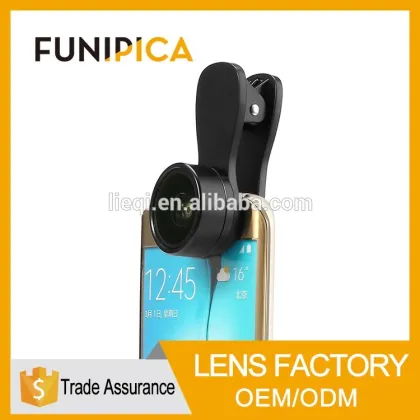 Wholesale mobile phone lenses 3in1 fish eye wide angle camera lenses with universal clip use