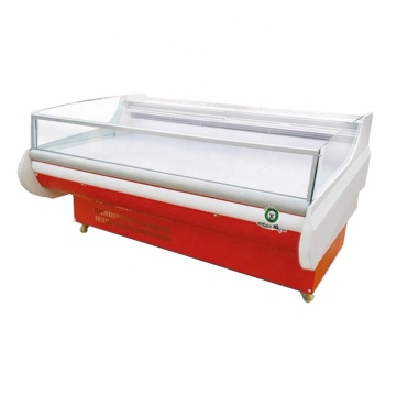 Commercial Single-Temperature Glass Display Freezer for Meat Preservation