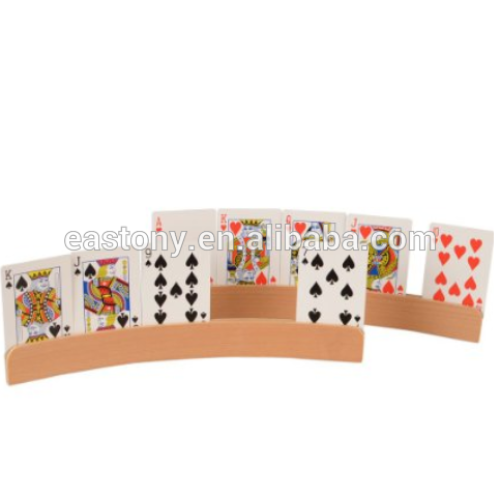 Porta carte da gioco in legno porta poker