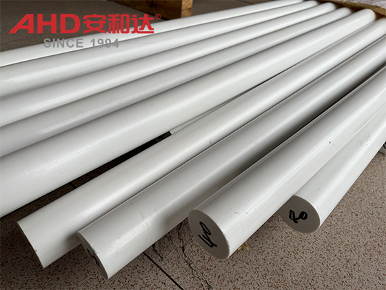 white pet polymer rod8