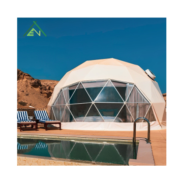 3-Pole 6-Man Pro Soccer Pyramid Glass Soccer Aluminum Frame Truss Popup Canopy Canopy Tent