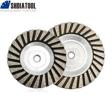 Aluminium Turbo Row Segment Diamond Grinding Wheel for Granite, Marble, Concrete