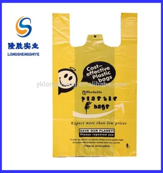 high quality large size eco-friendly flat plastic bags