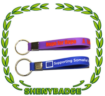 Printing Silicone Wristband with Key Holder