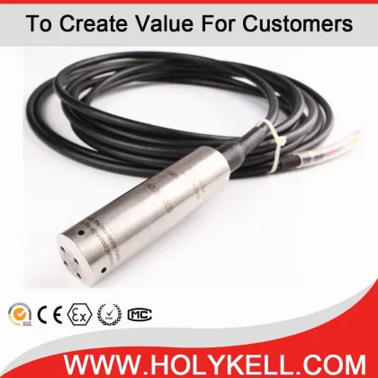 HPT604 Submersible 4-20ma water level sensor fuel level sensor oil level sensor