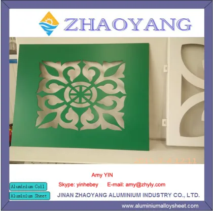 AA1100 1.5mm Perforated aluminum ceiling panels