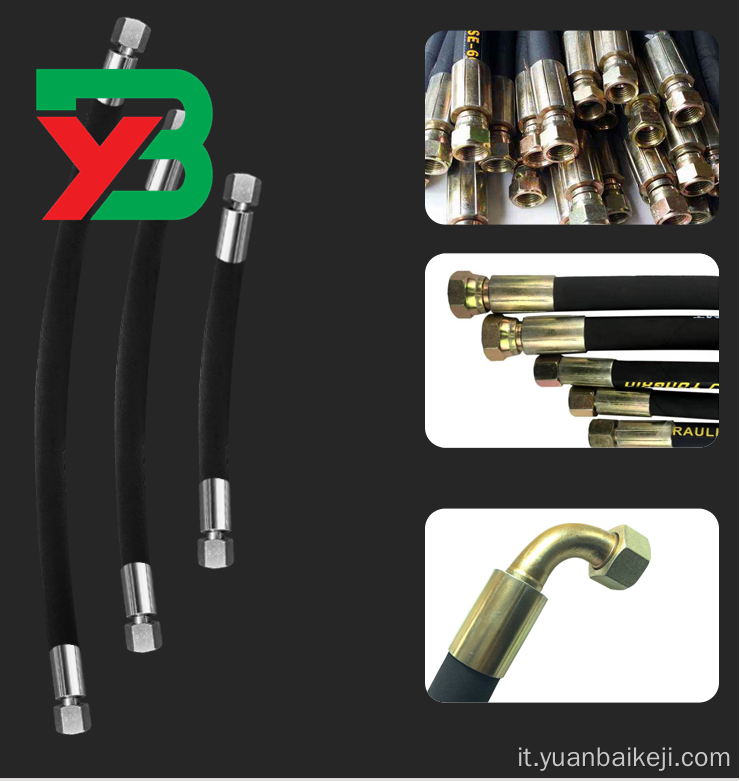 Tubo flessibile in gomma resistente alla temperatura