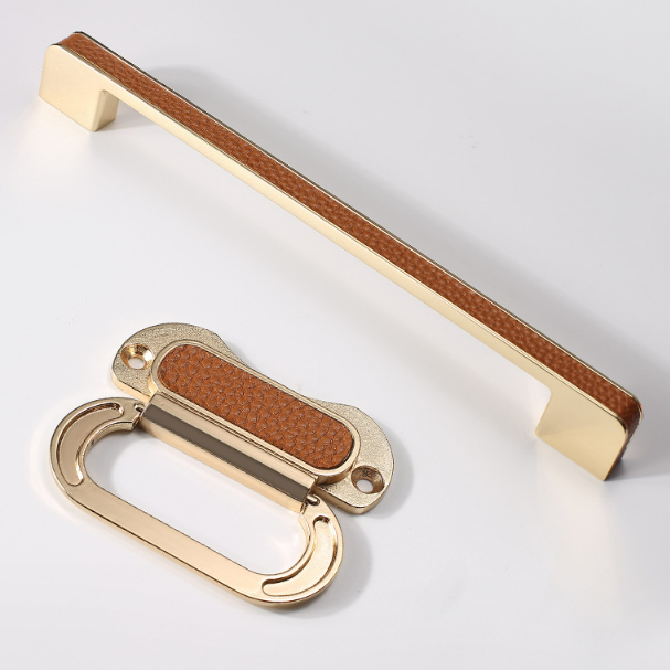 modern brown cabinet pulls