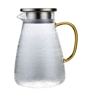 Yüksek Borosilikat Cam Büyük Kapasiteli Kettle 1500ml-1800ml