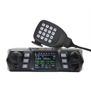 ECOME MT-690 Vehículo móvil Estación base de radio Radio 10 km analógico VHF UHF Dual Frecuencia 100W Transceptor