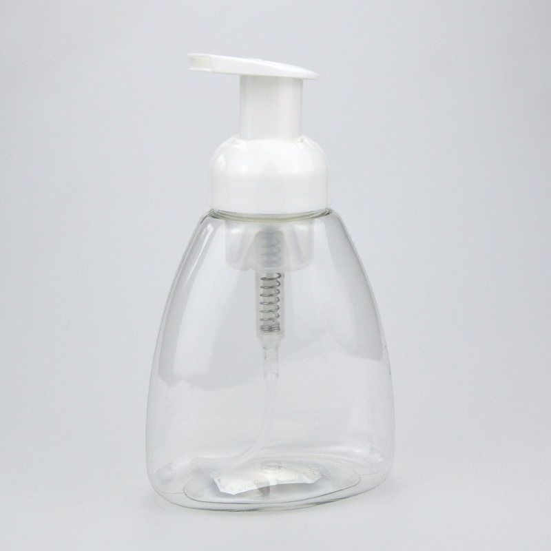250 ml de 300 ml de marcação OEM Rotulagem Reciclada Plástico Pet Spray Foming Bomba Bombe Botty Pressile Para Soap para lavar as mãos