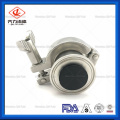 Stainless Steel Air Blow Check Valve Nipple Connect