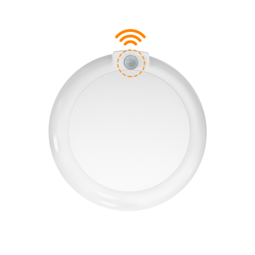 Worbest 6 Inch 9W PIR Sensor LED Disk Light