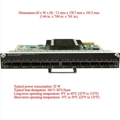 BP240-12x10GBase LAN/WAN-SFP+ ME0D0LBXXB7H - Popular ME60 Flexible Card