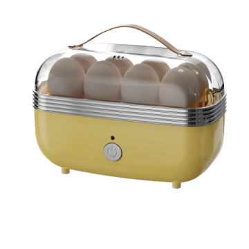 Quick and Easy Breakfast Solution: Automatic Electric Egg Boiler with Plastic Auto-Off Function for Home Use