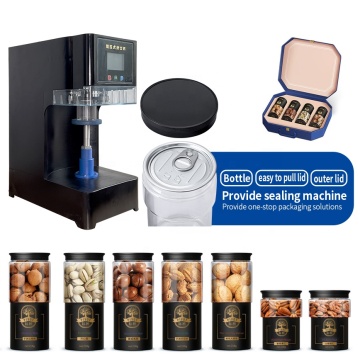 Automatic Food and Beverage Can Sealing Machine for Easy Tear or Pull Lid